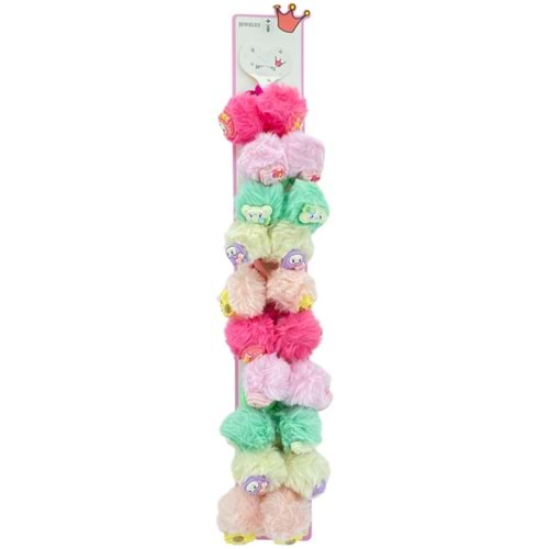 Ponponlu lastik toka zzer-152