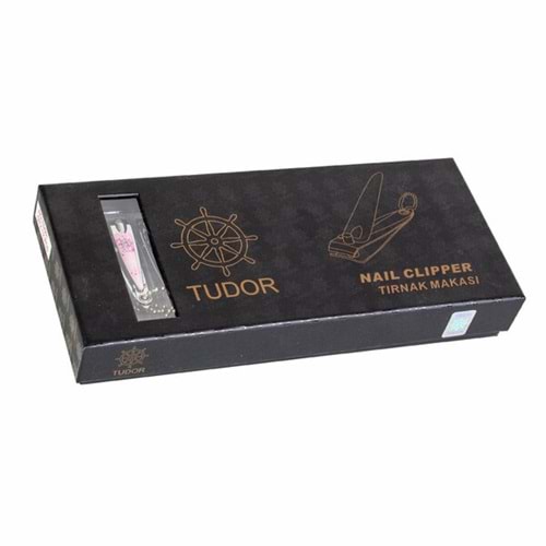 Tudor desenli tırnak makası küçük 24*