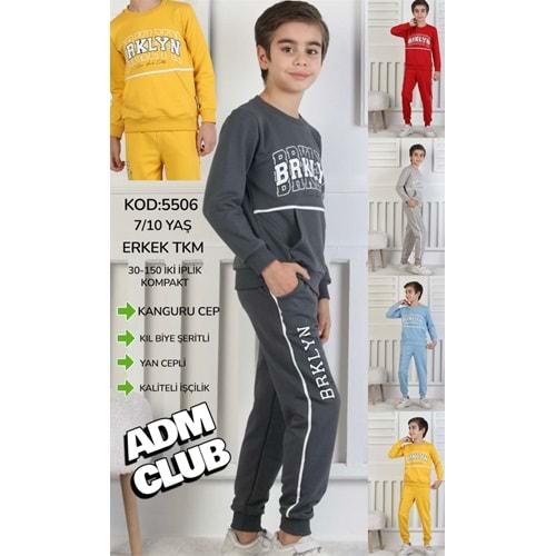 Adım Bebe 7-10 Yaş Erkek Takım 5506