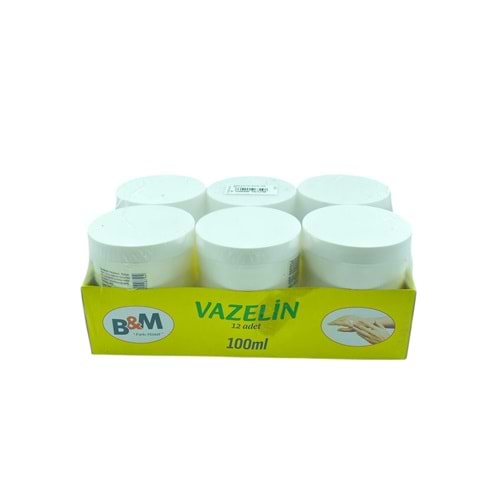 B&M Vazelin Beyaz 100 Ml 12*