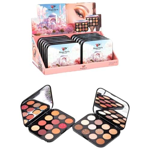 Royal Paris Aynalı Kapaklı 12li Far RPS-124 12*