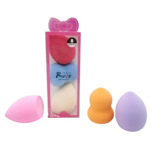 Rose 3Lü Armut Sünger Rgm5 12*