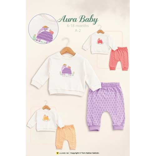 Aura Baby Despacıo Kız Takım 6-18 Ay A-2