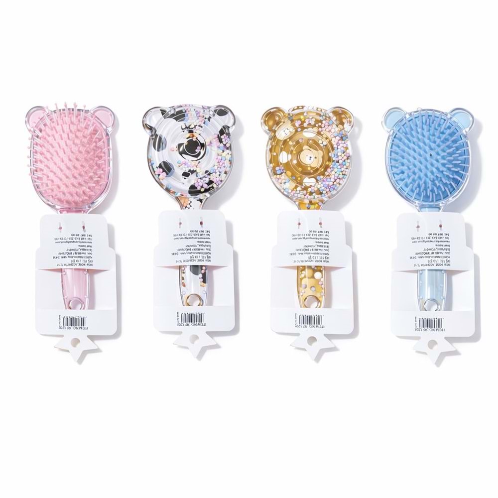 Rose Yuvarlık Boncuklu Tarak rf120