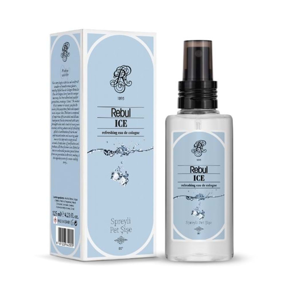 Rebul Spreyli Kolonya Ice 125 Ml