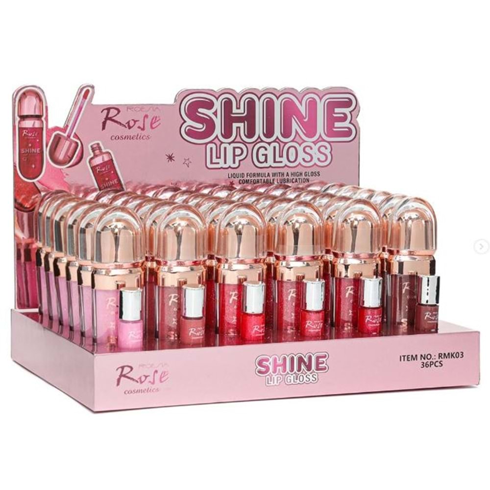 Rose Star Simli Lip Gloss rmk03 36*