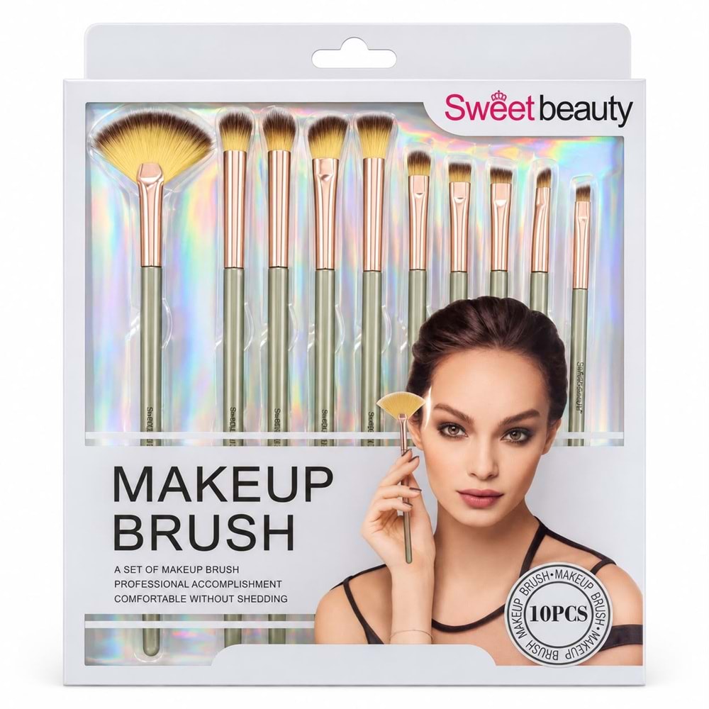 Sweet Beauty Makyaj Fırçası Sz-1097 6*