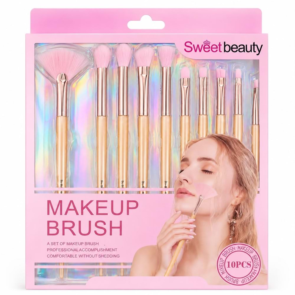 Sweet Beauty Makyaj Fırçası Sz-1097 6*