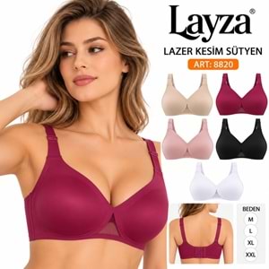 Layza Lazer Kesim Sütyen 8820 6*
