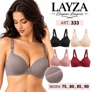 Layza Lazer Dolgulu Hayalet Kesim Sütyen 333 6*