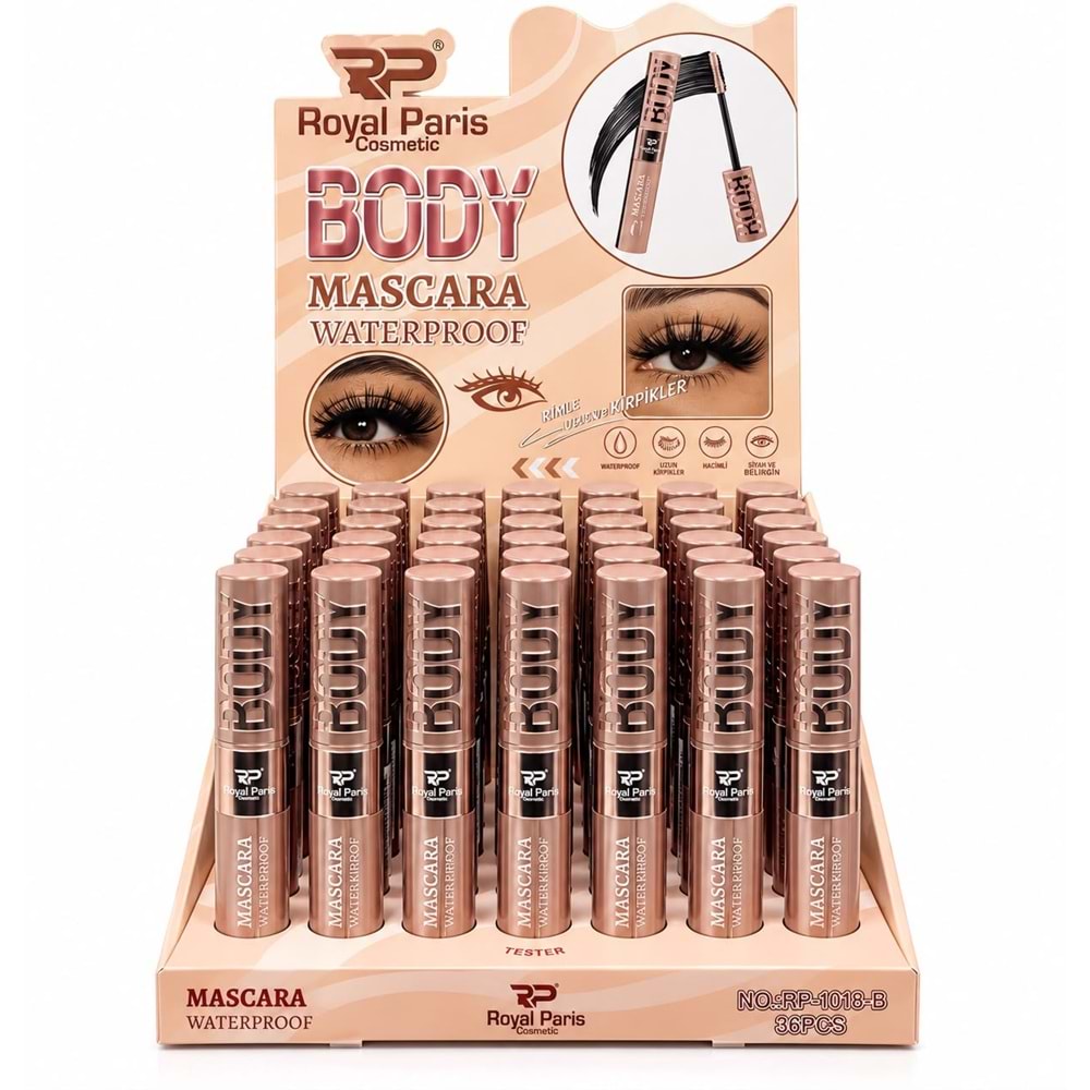 Royal Paris Body Maskara Rp-1018-B 36*