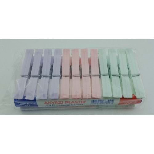 Akyazı Plastik Mandal Küçük 12*