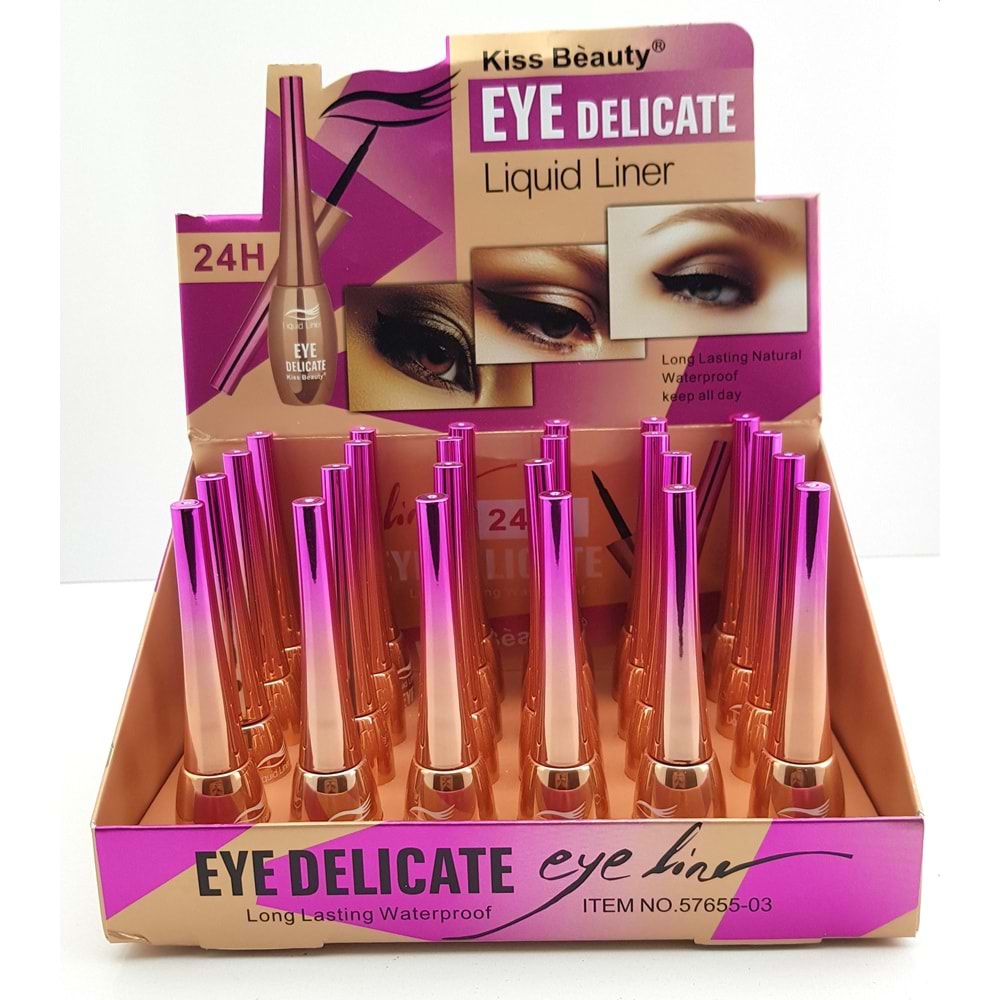 Kiss Beauty Eye Delicate Eyeliner 57655-3 24*
