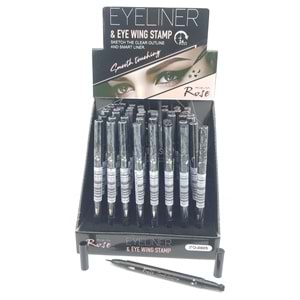 Rose Yıldız Desenli Kalem Eyeliner 48* RO-0005