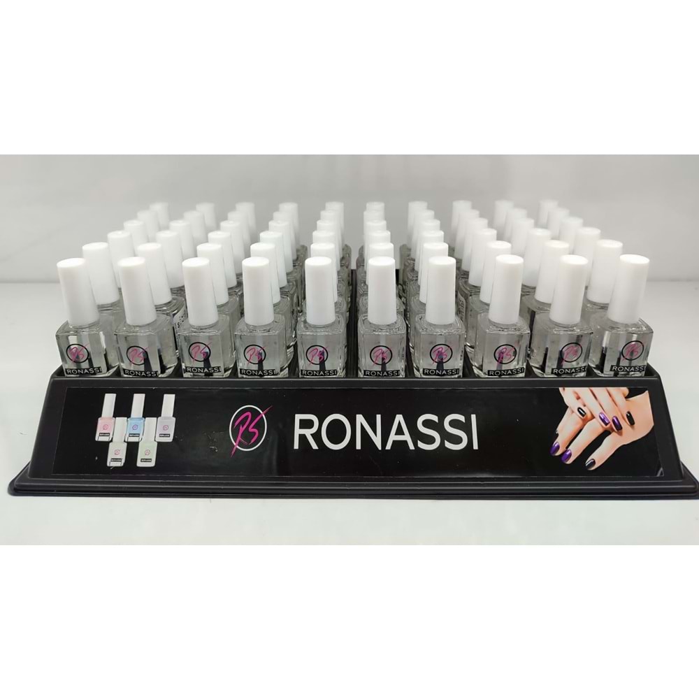 Ronassi Oje Şeffaf Standlı 60*