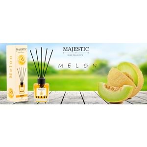 Majestic Bambu Çubuklu Oda Kokusu Melon Kavun 110 Ml Kare