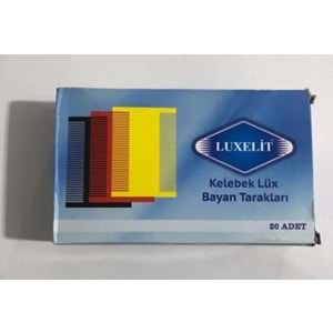 Luxelit 20li Kırmızı Tarak