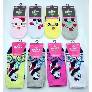 Soft Ladies Lüx Patik Çorap 12*