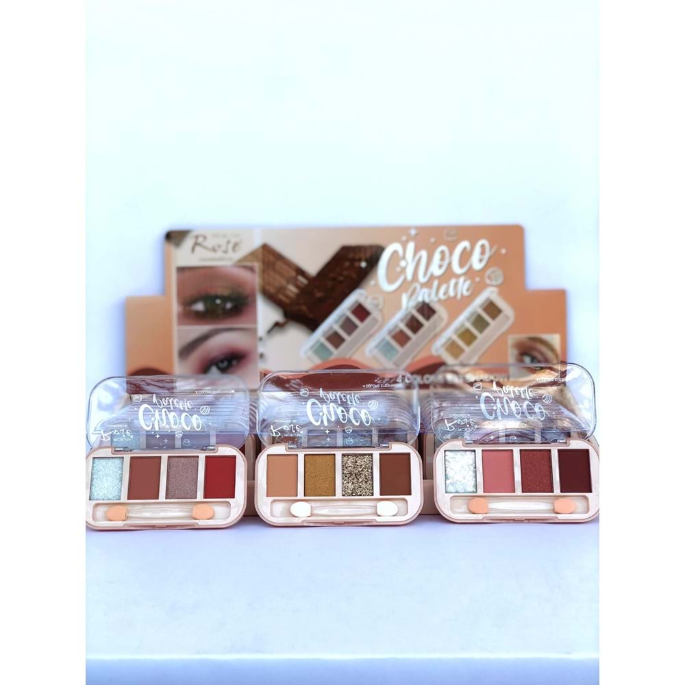 Rose Choco 4lü Göz Farı R6003 24*