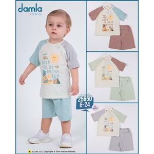 Damla 06,24 ay güneş erkek takım 25650