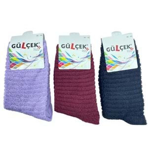 Gülçek Bayan Ters Havlu Soket Çorap
