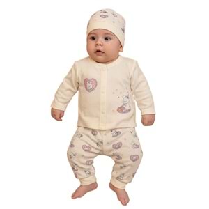 Nana Kalpli Tavşan 3Lü Takım 20556