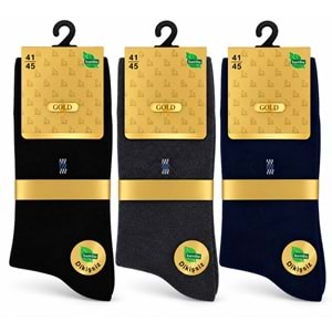 Erkek Gold Kutulu Çorap 12*